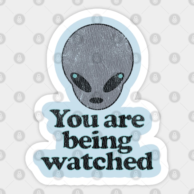 we are being watched Sticker by Snapdragon